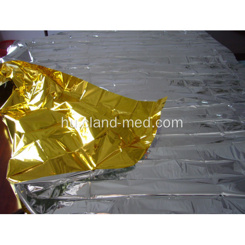 Orvosi túlélés Elsősegély Emergency Foil Rescue Blanket